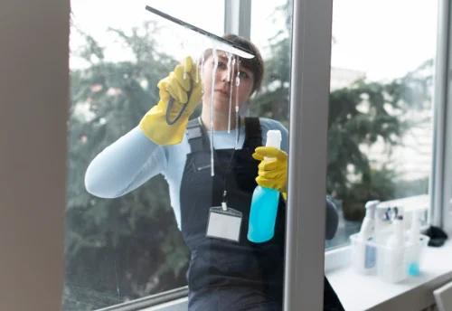 Nettoyage de vitres intérieures et extérieures à Orignolles